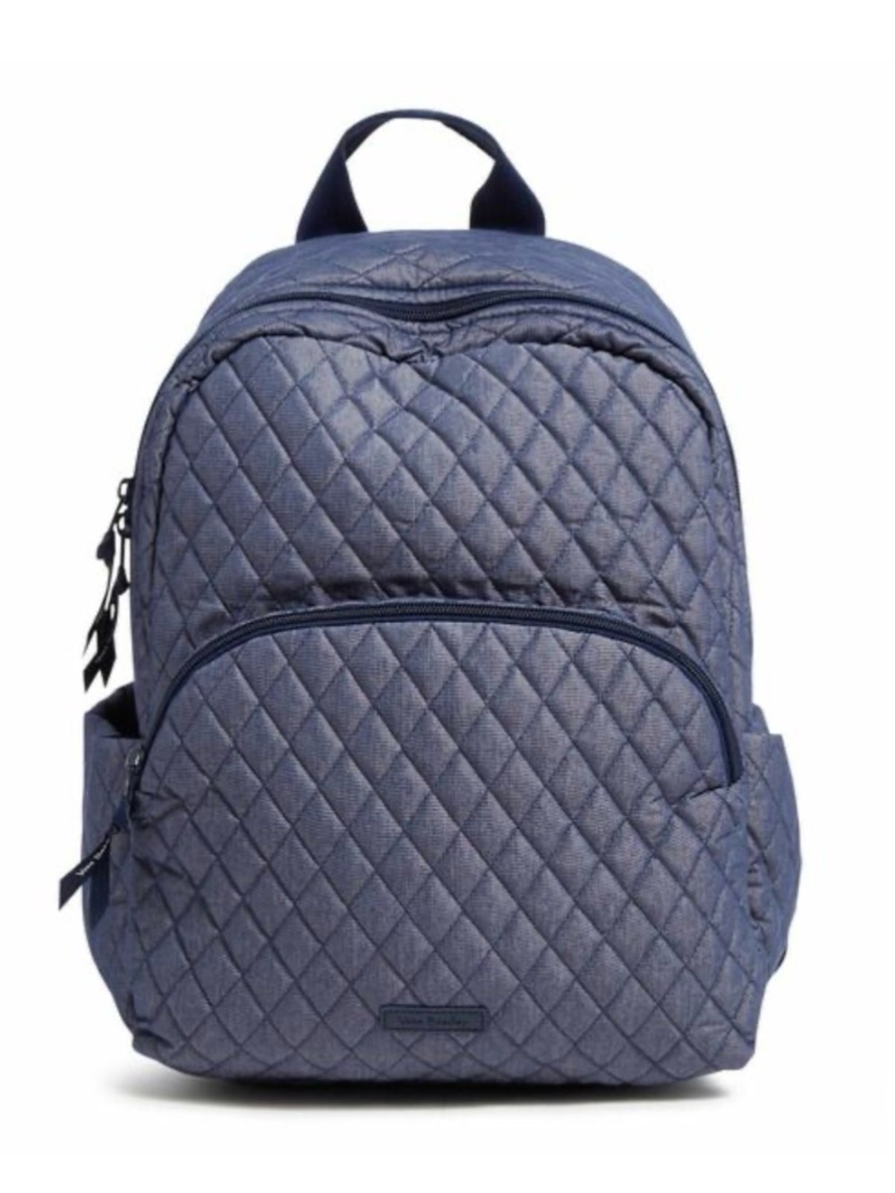Vera Bradley Quilted Denim Moon Navy Backpack - New